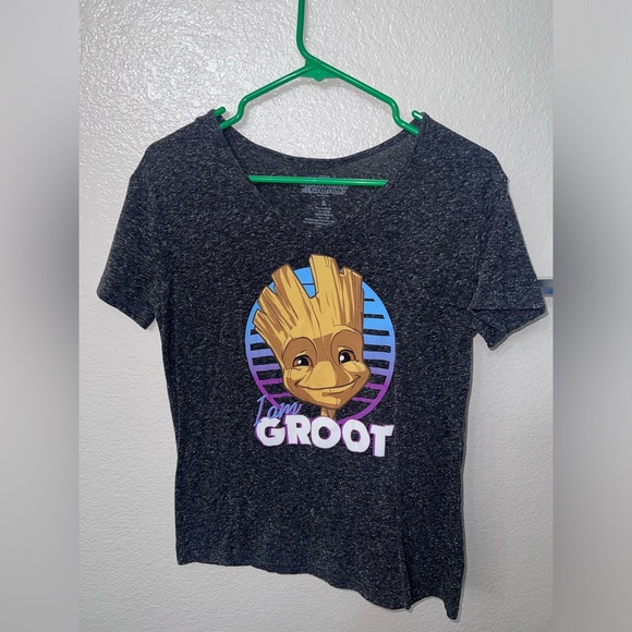 Marvel Groot T-Shirt - Black - Picture 1 of 3